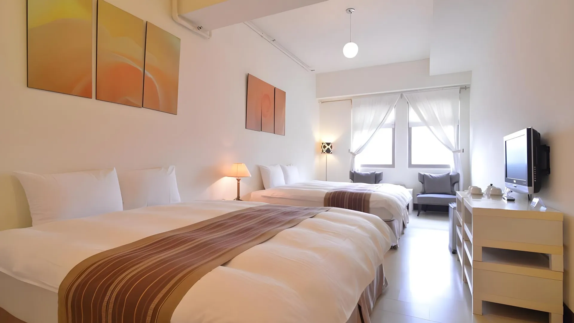 타이베이 야-고 리버 로지 3성급 호텔 객실