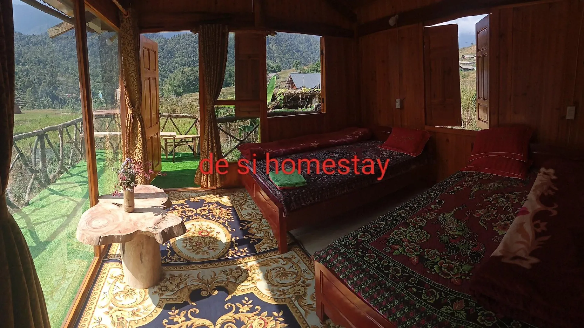 사파 사빠 도심의 방갈로 (30m², 침실 1개, 프라이빗 욕실 1개) 2성급 싱글룸 스위트룸