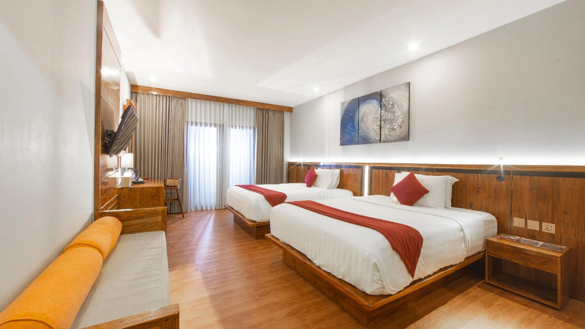 발리 더 로카 르기안 리조트 앤 스파 3성급 호텔 전망