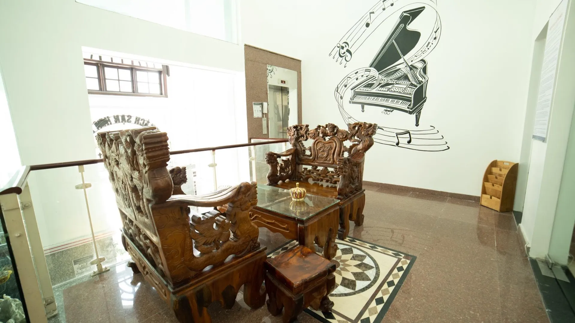 다낭 푸옥미의 프라이빗 하우스 (400m², 침실 1개, 프라이빗 욕실 1개) 4성급 싱글룸 로비