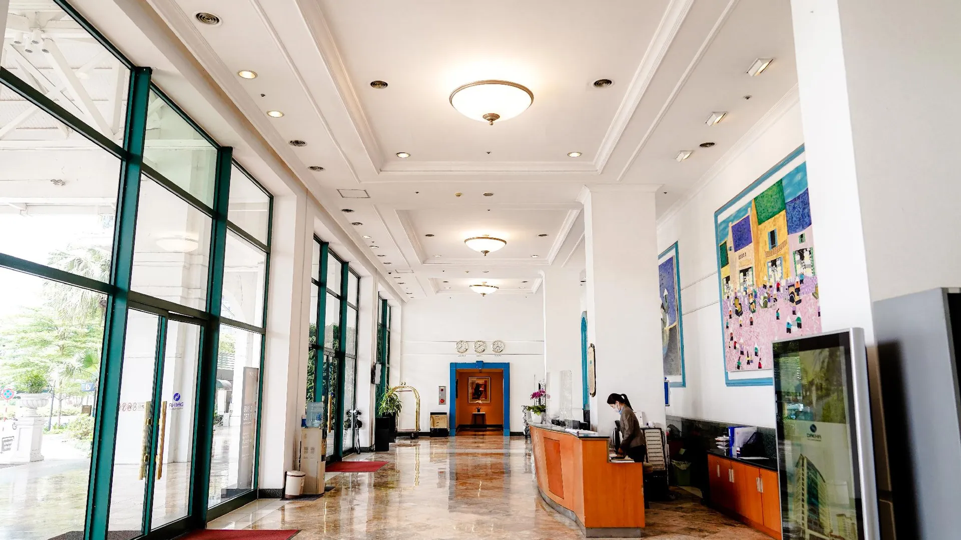 하노이 하노이 대하 서비스 아파트먼트 5성급 호텔 수영장