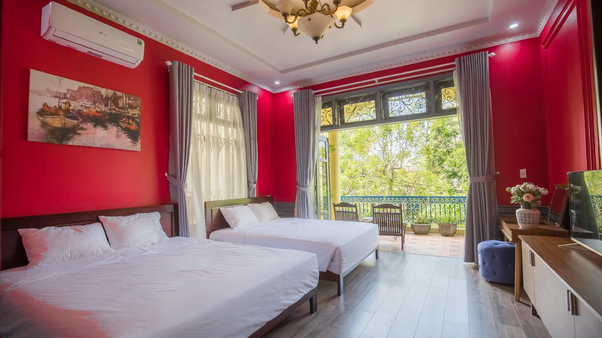 다낭 티 부티크 빌라 2성급 호텔 전망