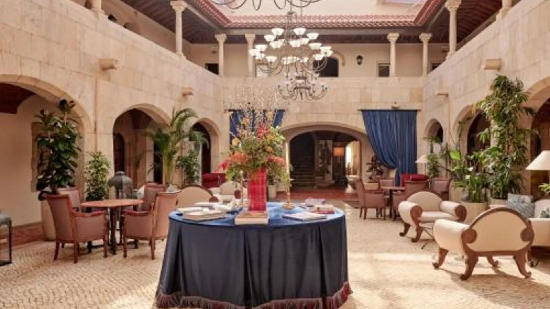 카스카이스 Hotel Fortaleza do Guincho Relais & Chateaux 5성급 호텔 로비