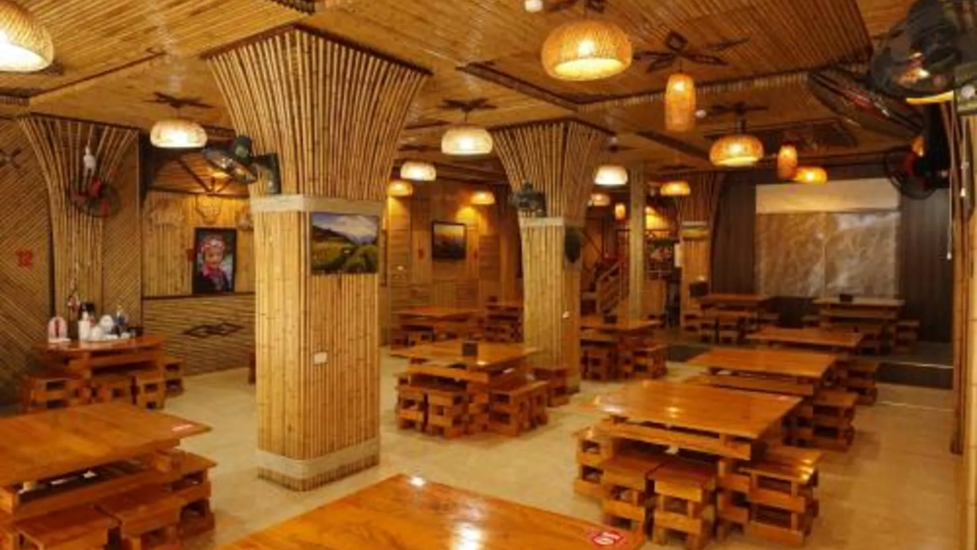 사파 사파 메리골드 호텔 3성급 호텔 레스토랑