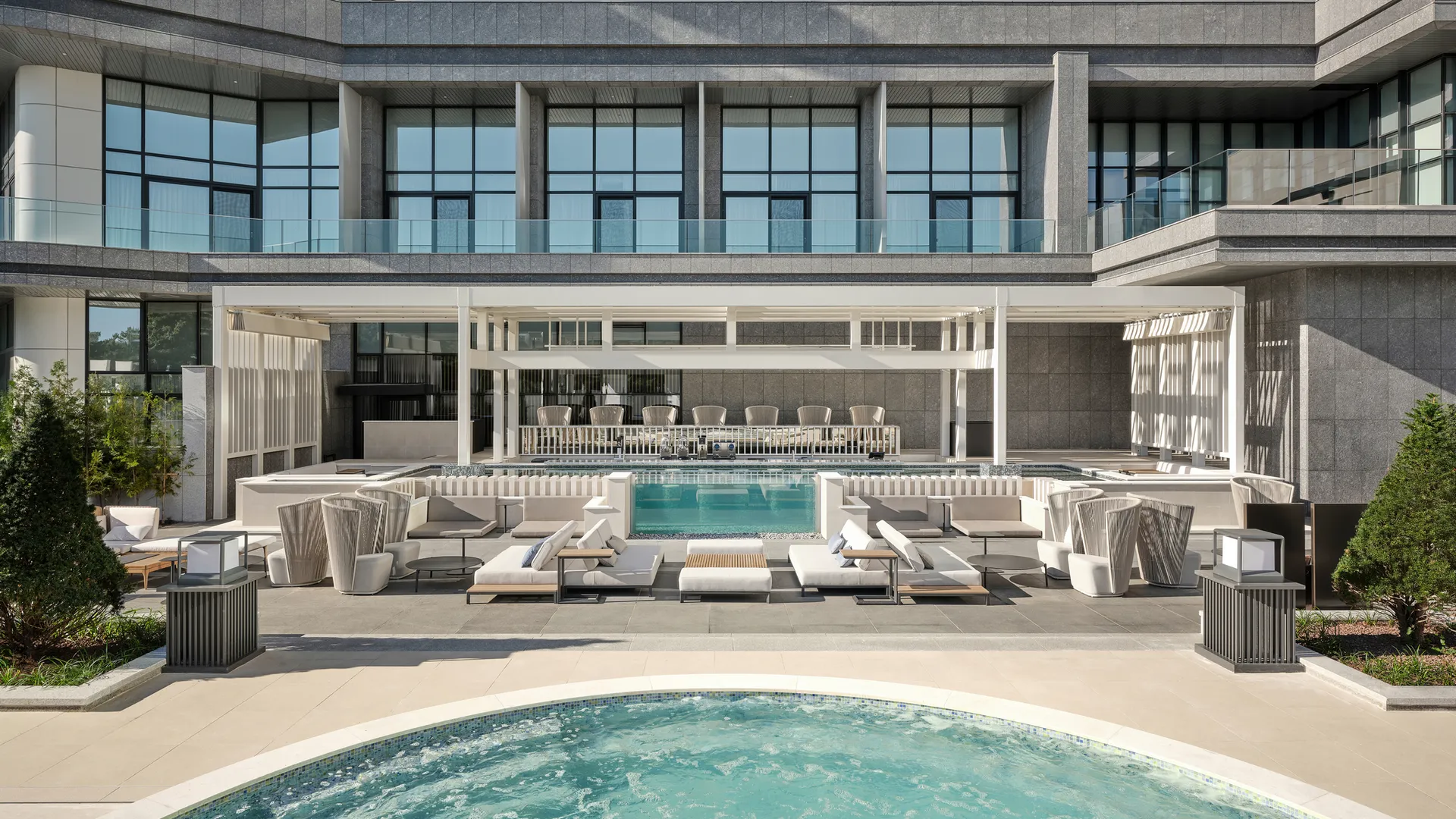 강릉 신라모노그램 강릉 레지던스 5성급 호텔 로비