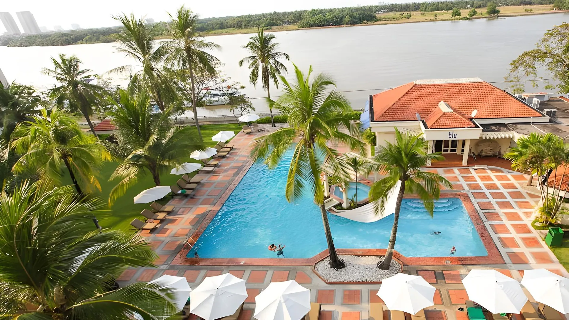 호치민 리버사이드 서비스 아파트먼트 4성급 호텔 객실