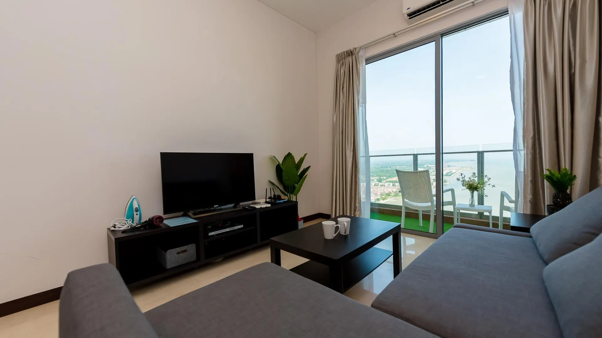 말라카 멜라카 라야의 아파트먼트 (75m², 침실 2개, 프라이빗 욕실 2개) 3성급 싱글룸 객실