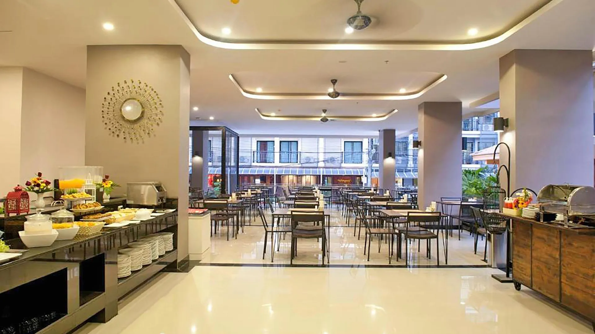 푸켓 더 긱 호텔 4성급 호텔 레스토랑