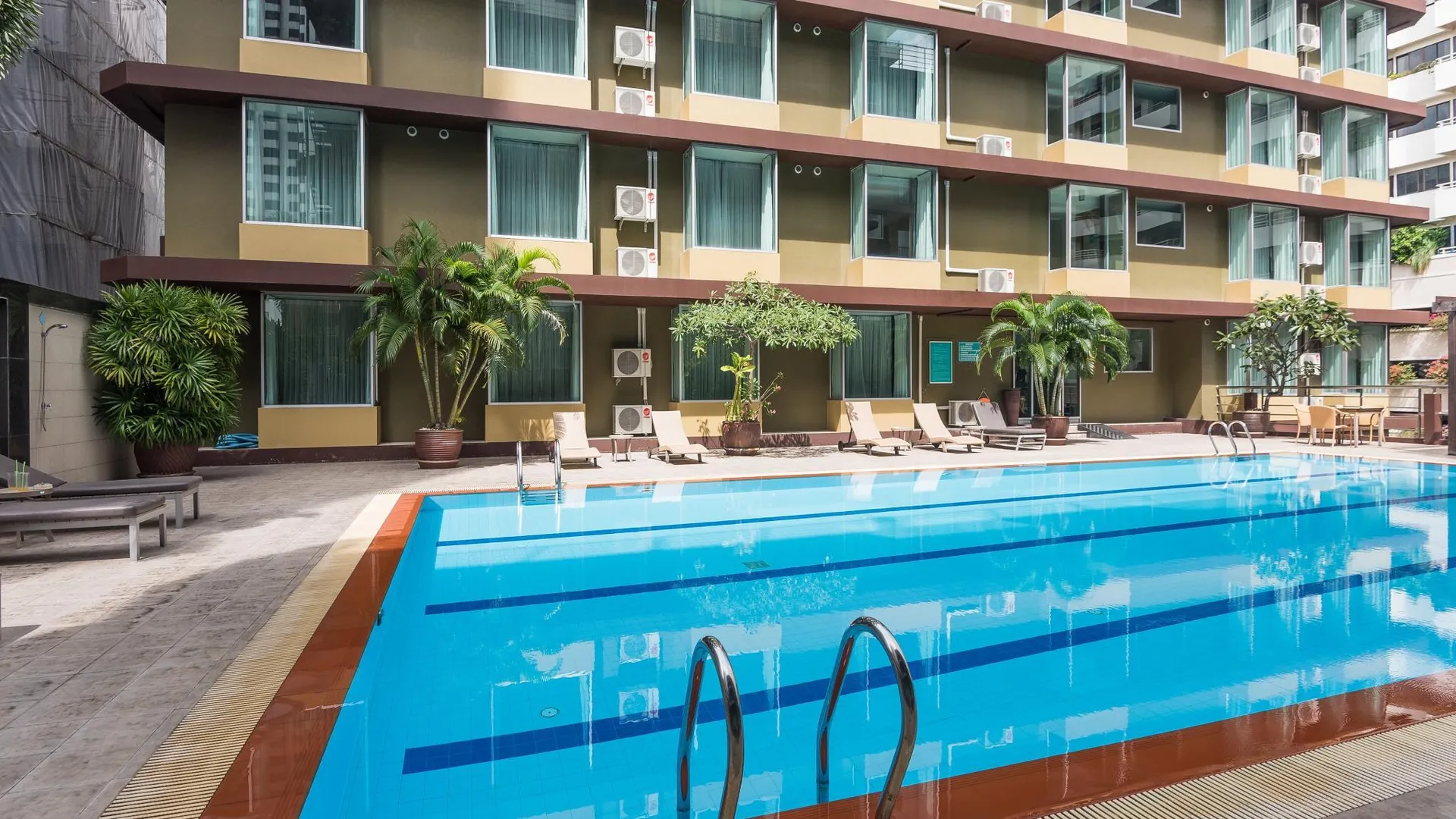 방콕 다이나스티 그랜드 호텔 4성급 호텔 객실