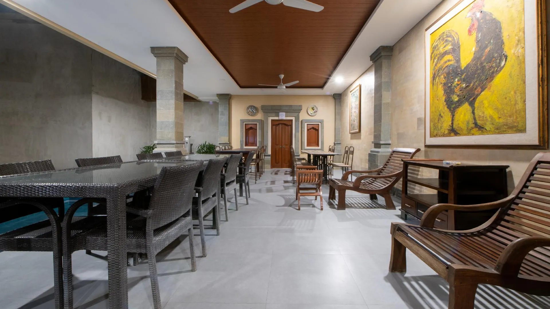 발리 빌라 붕아 호텔 3성급 호텔 로비