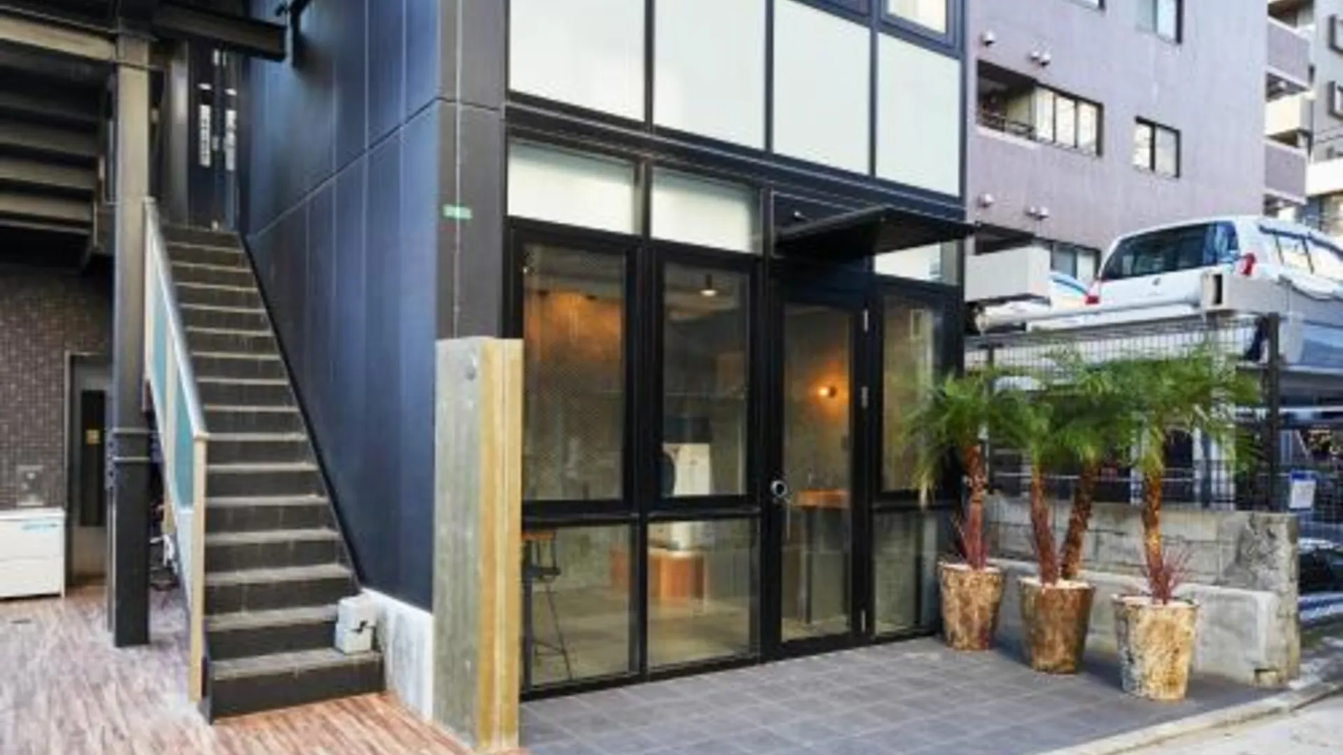 후쿠오카 미즈카 다이묘 7 - 무인 호텔 3성급 호텔 외관