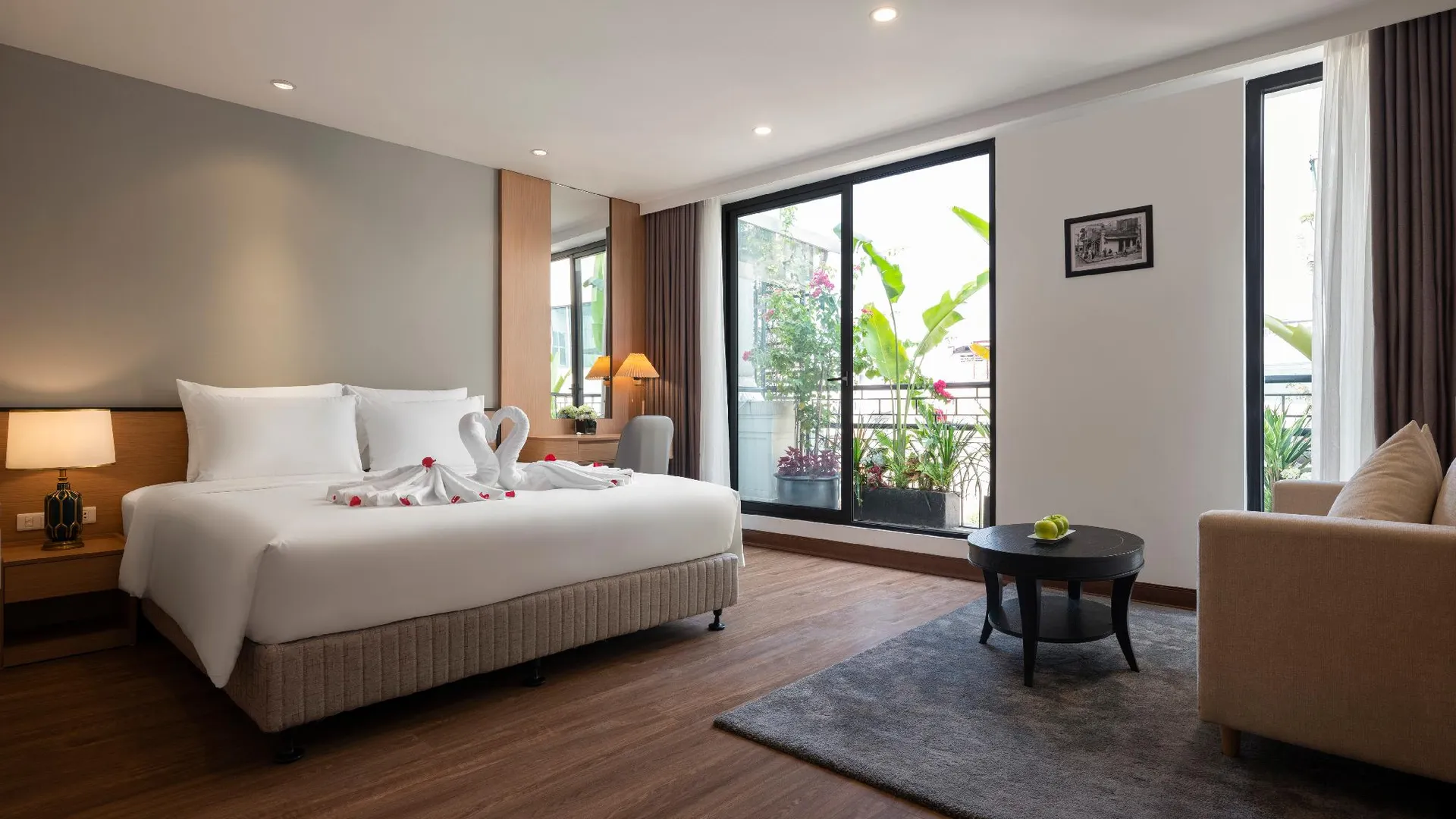 하노이 미나시 그랜드 호텔 4성급 호텔 스위트룸