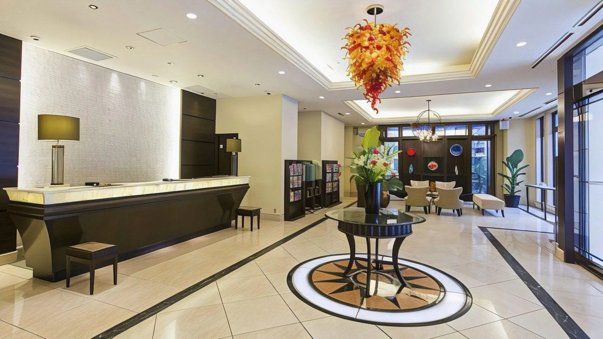 오키나와 본섬 솔비타 호텔 나하 3성급 호텔 로비