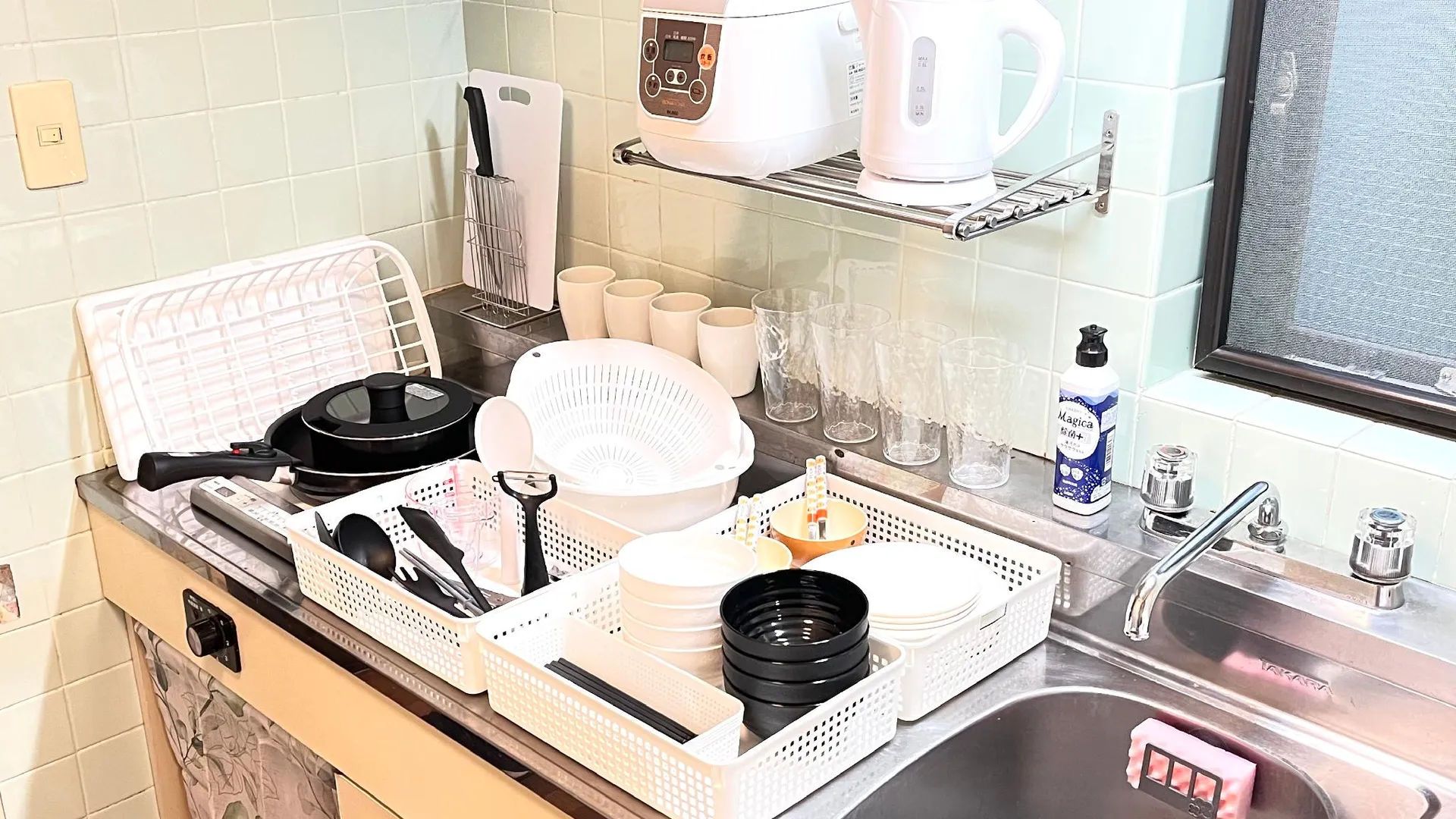 후쿠오카 다자이후의 아파트먼트 (20m², 침실 1개, 프라이빗 욕실 1개) 3성급 게스트하우스 로비