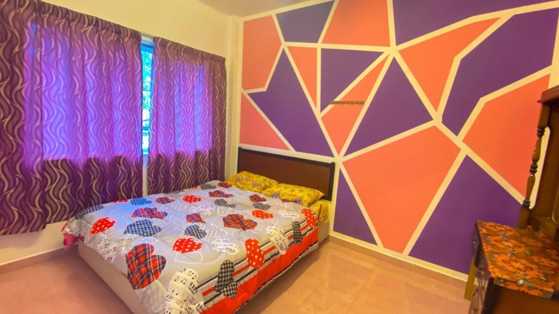 카메론 하일랜즈 타나 라타의 아파트먼트 (800m², 침실 3개, 프라이빗 욕실 2개) 3성급 싱글룸 객실