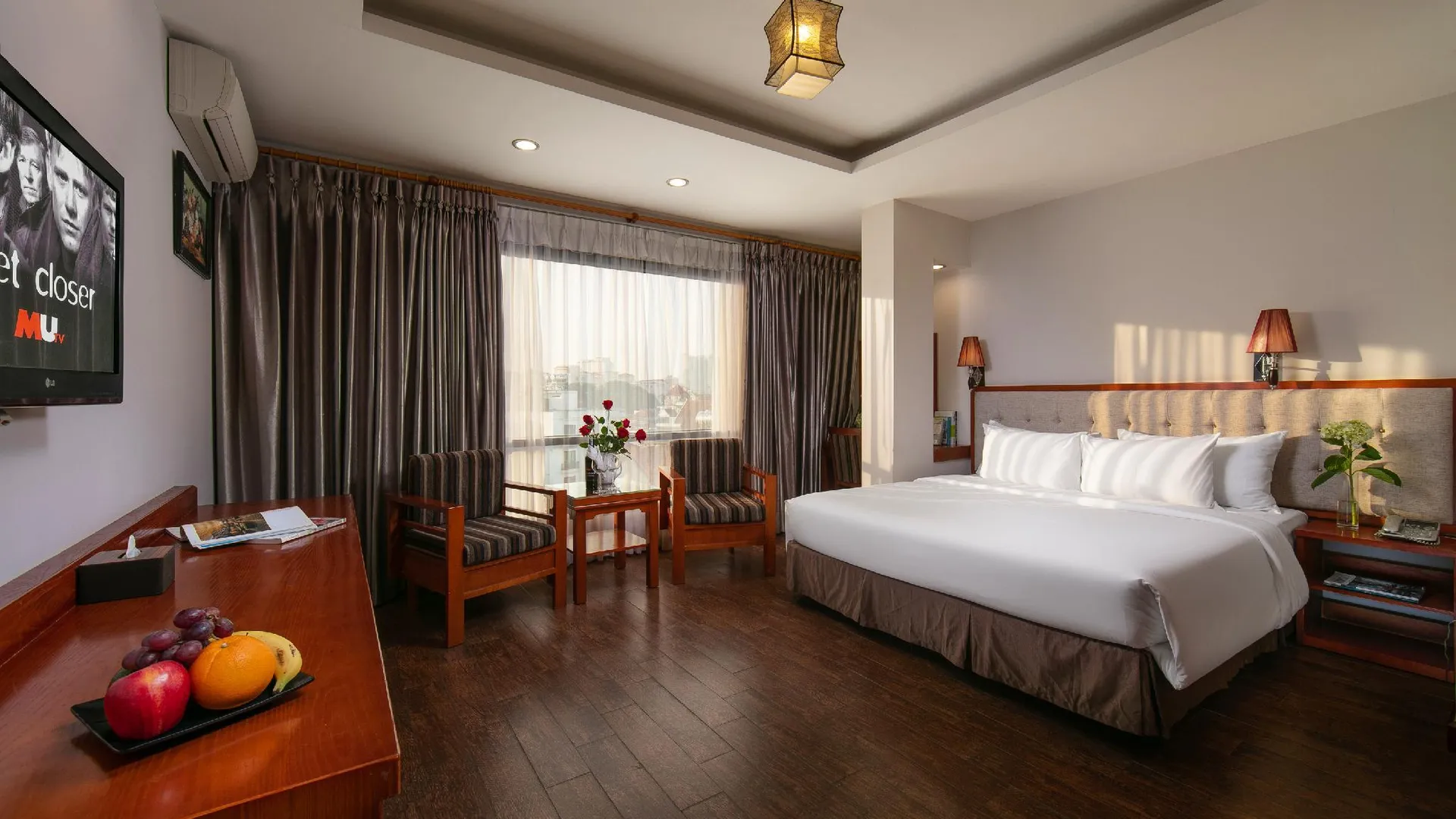 하노이 센 럭셔리 호텔 4성급 호텔 객실