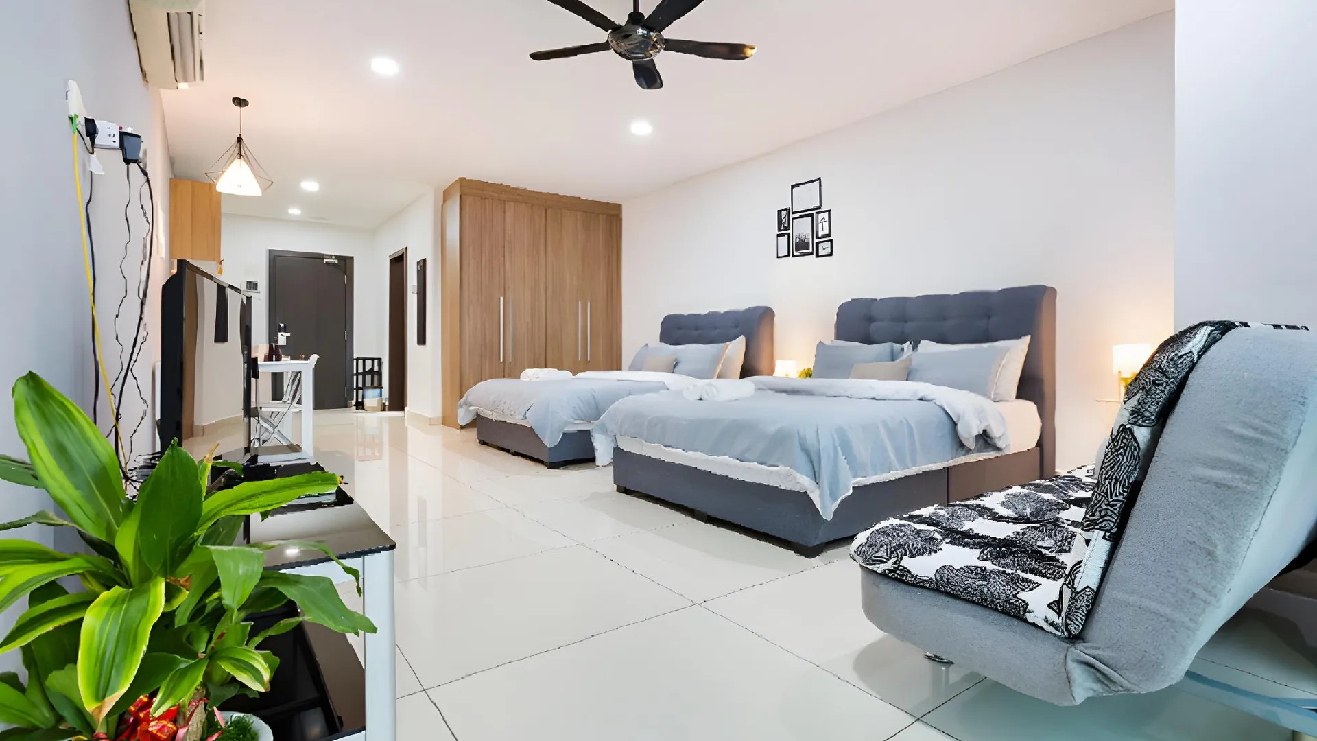 조호바루 / 조호르바루 조호바루 시내의 스튜디오 아파트먼트 (50m², 프라이빗 욕실 1개) 4성급 싱글룸 객실