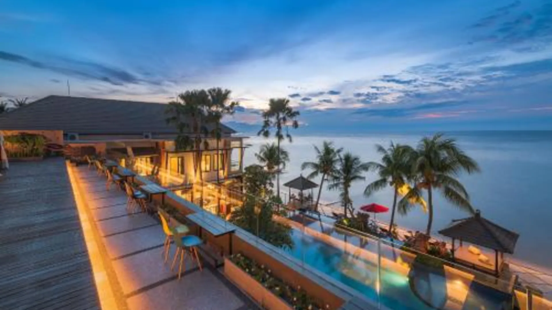 발리 파드마사리 리조트 로비나 3성급 호텔 외관