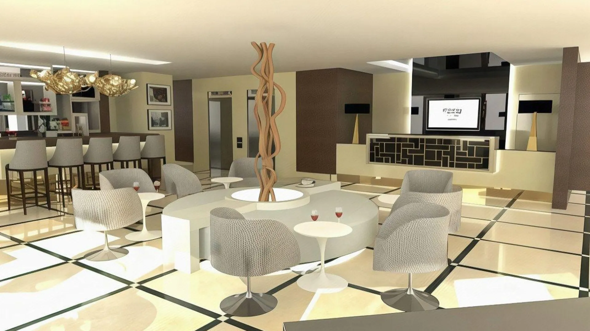 리스본 TURIM 살다냐 호텔 4성급 호텔 전망