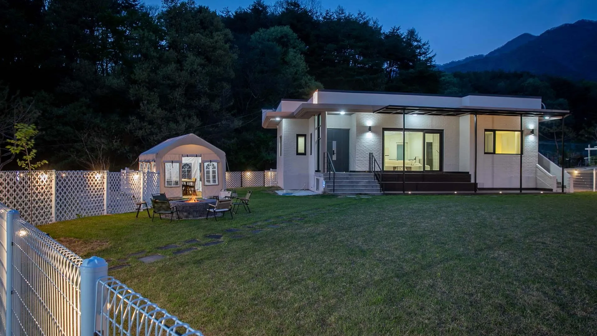 상주 상주 월월애견펜션 2성급 싱글룸 전망