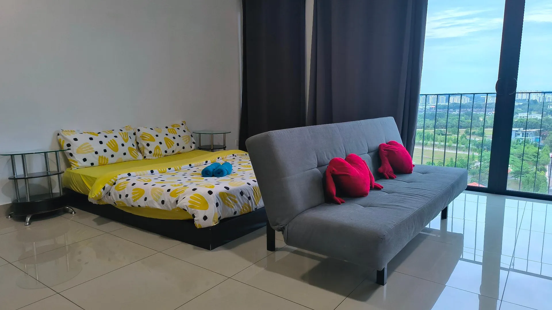 샤알람 세티아 알람의 스튜디오 아파트먼트 (45m², 프라이빗 욕실 1개) 4성급 싱글룸 객실