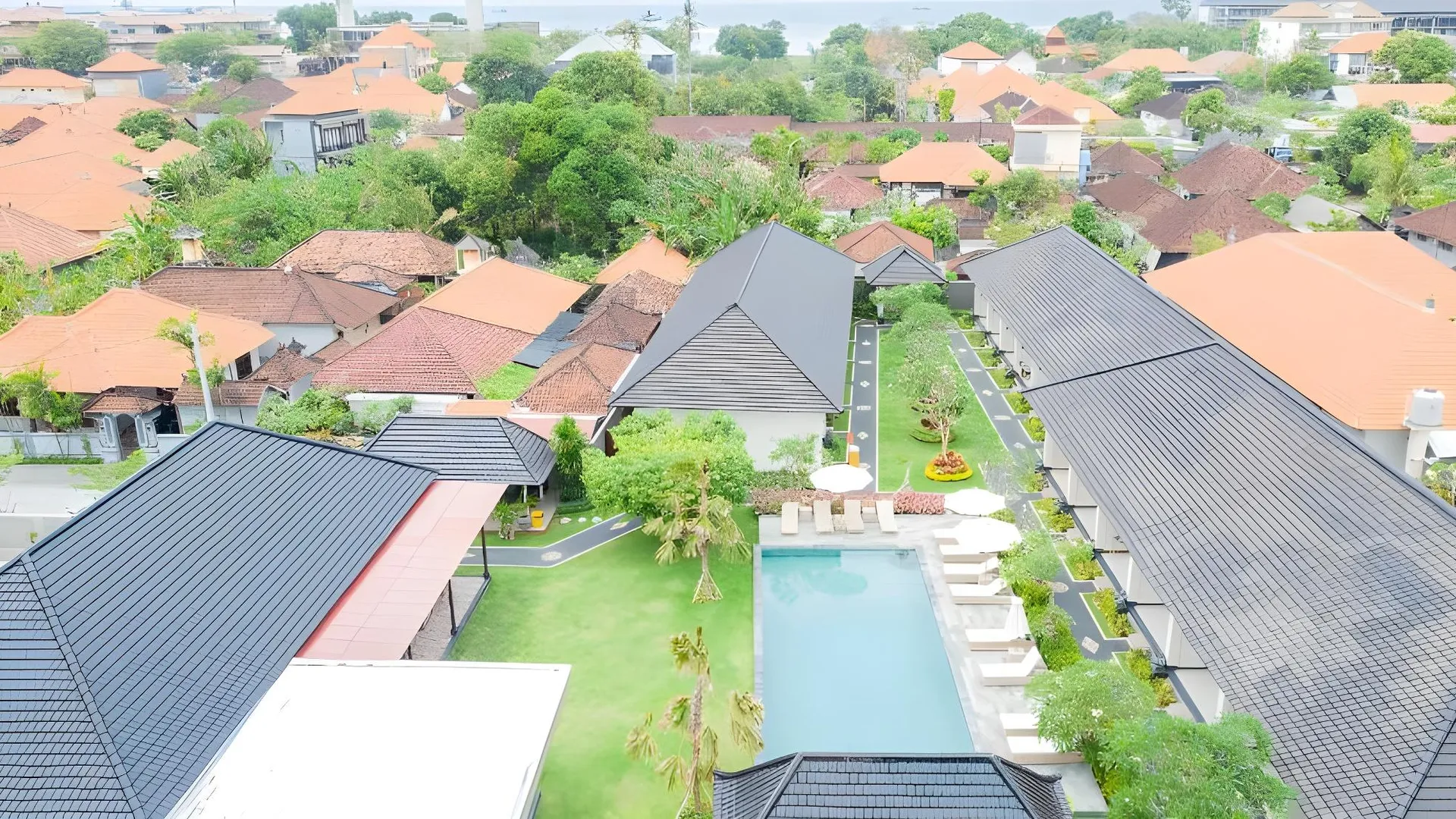 발리 그린드멜 럭셔리 발리 3성급 호텔 레스토랑