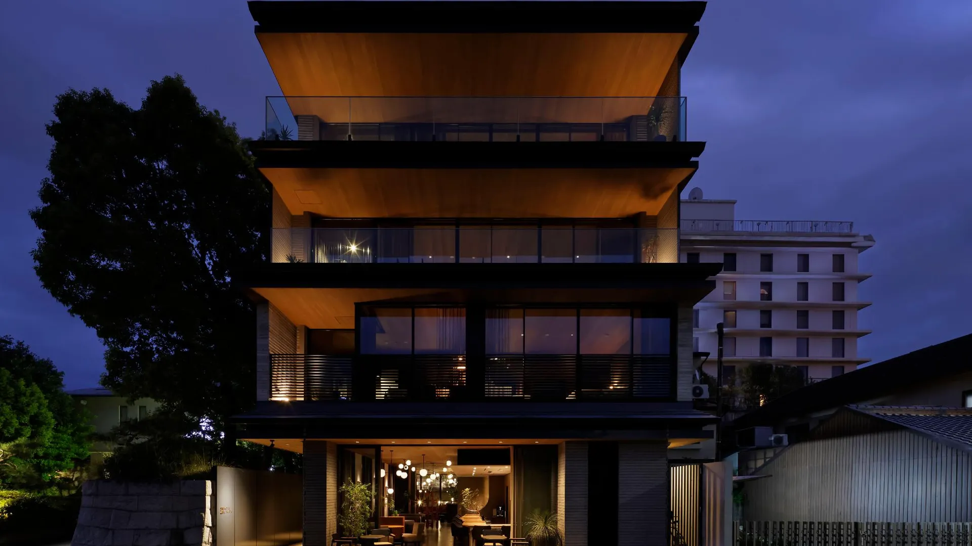 교토 호텔 카나타 교토 4성급 호텔 외관