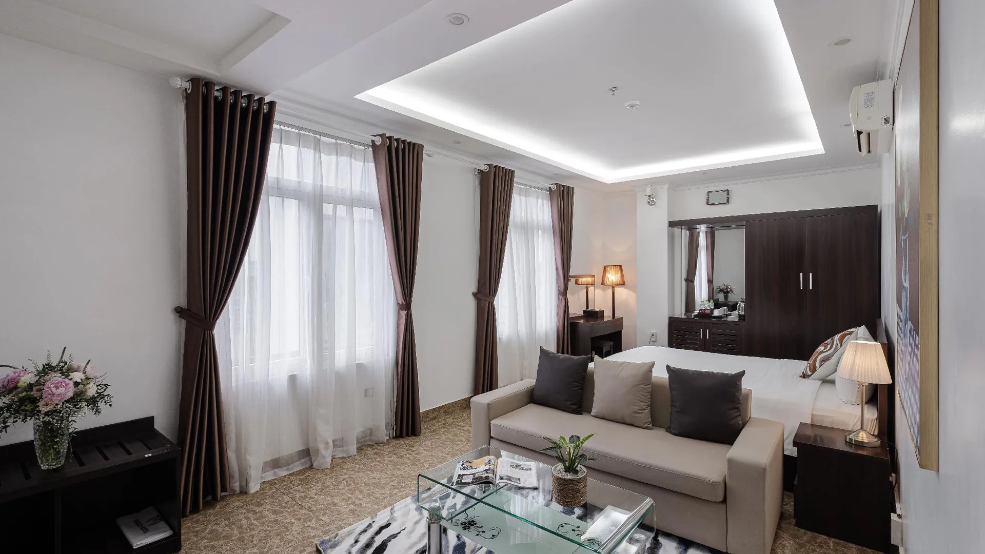 하노이 그레이스 호텔 앤 레지던스 3성급 호텔 스위트룸