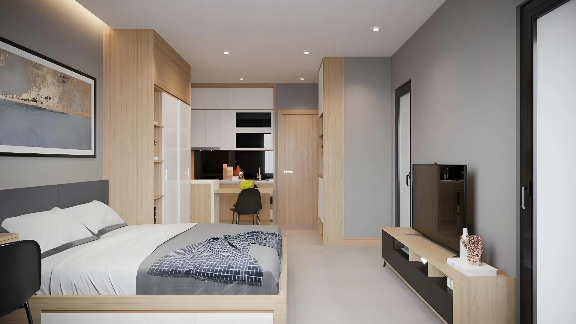 하노이 후쿠라이 호텔 앤 아파트먼트 2 4성급 호텔 스위트룸