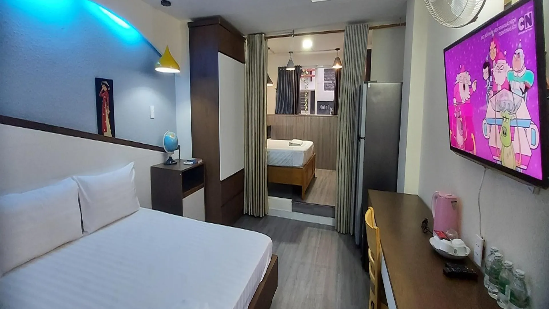 호치민 에일리언 가든 호텔 2성급 호텔 스위트룸