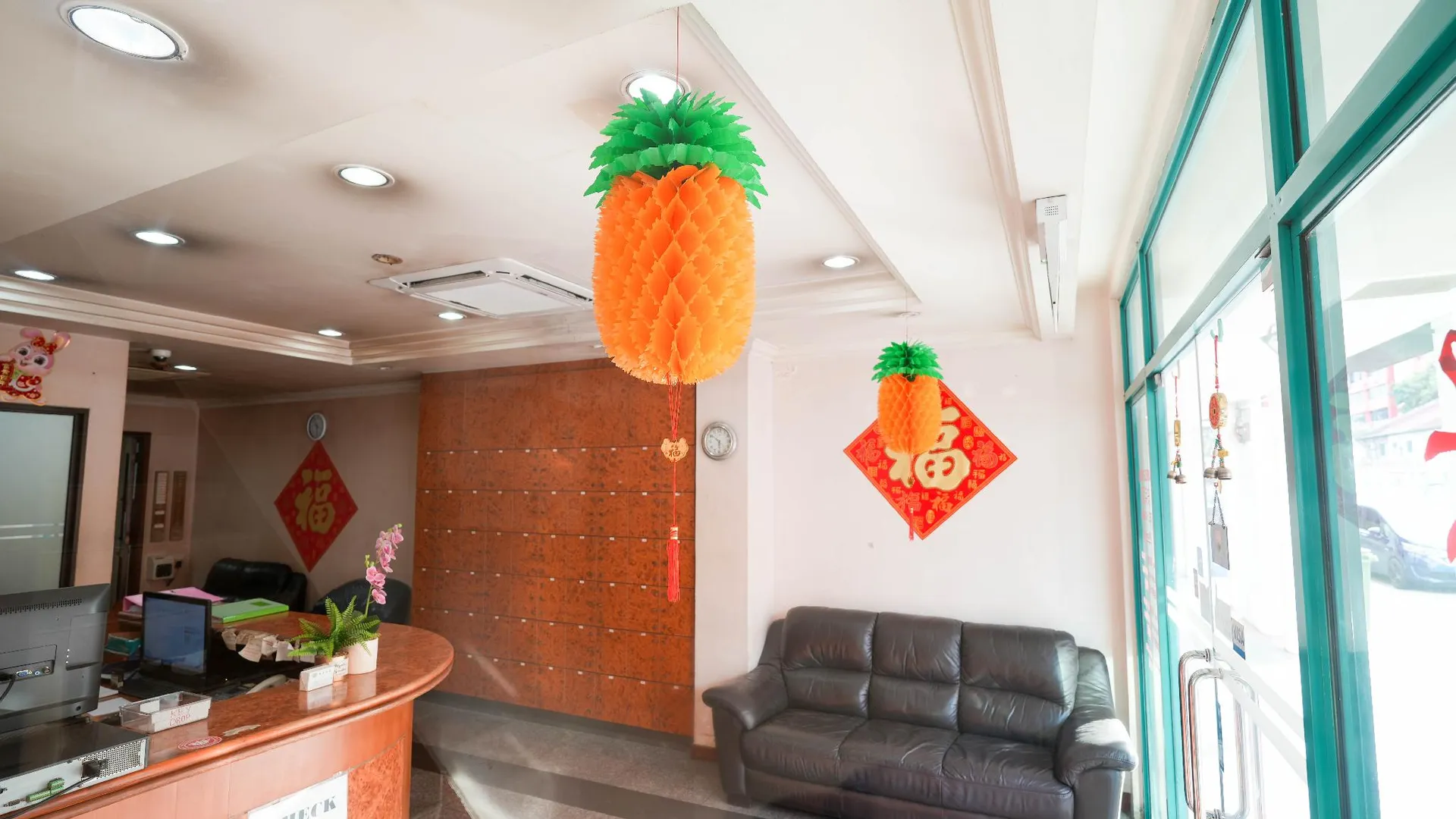 싱가포르 암라이즈 호텔 - 체크인 10PM, 체크아웃 9AM 3성급 호텔 로비