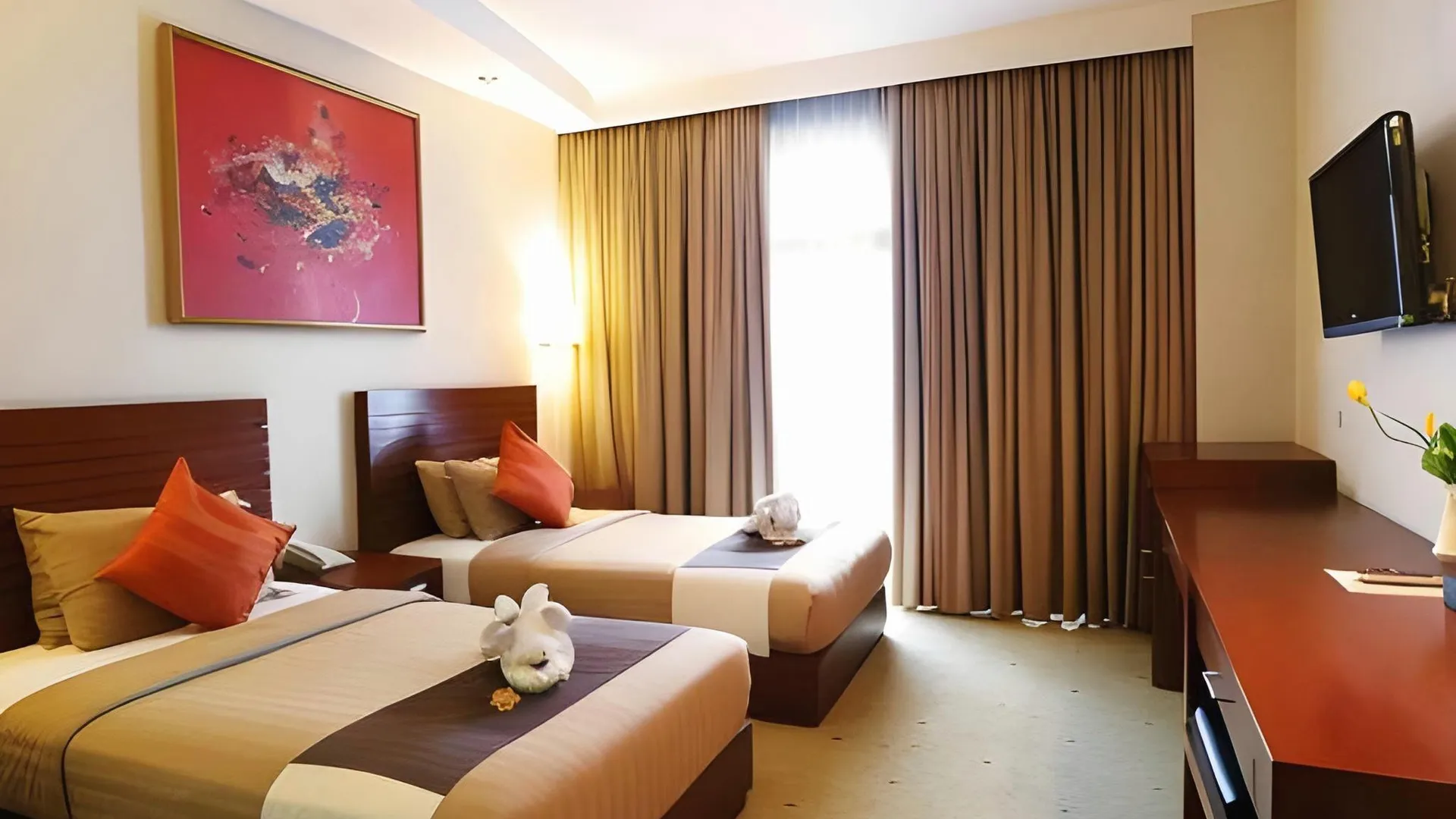 발리 발리 파라다이스 시티 호텔 3성급 호텔 스위트룸