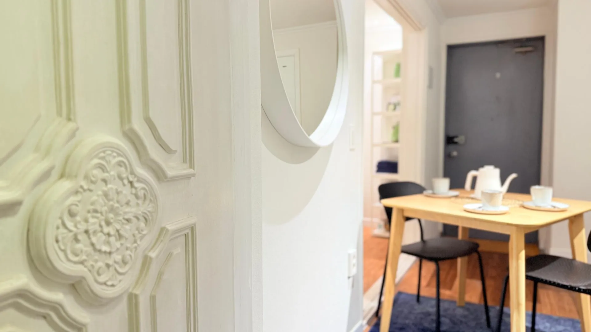 서울 신촌의 빌라 (27m², 침실 1개, 프라이빗 욕실 1개) 3성급 게스트하우스 전망