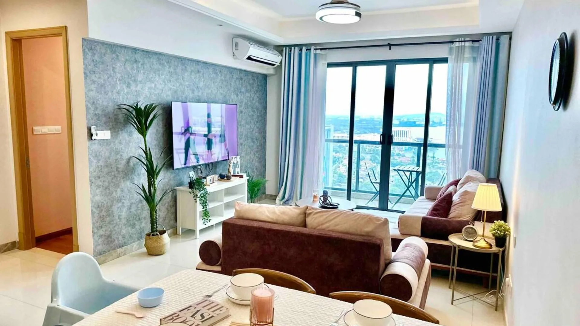 조호바루 / 조호르바루 조호바루의 프라이빗 하우스 (100m², 침실 2개, 프라이빗 욕실 2개) 3성급 싱글룸 객실