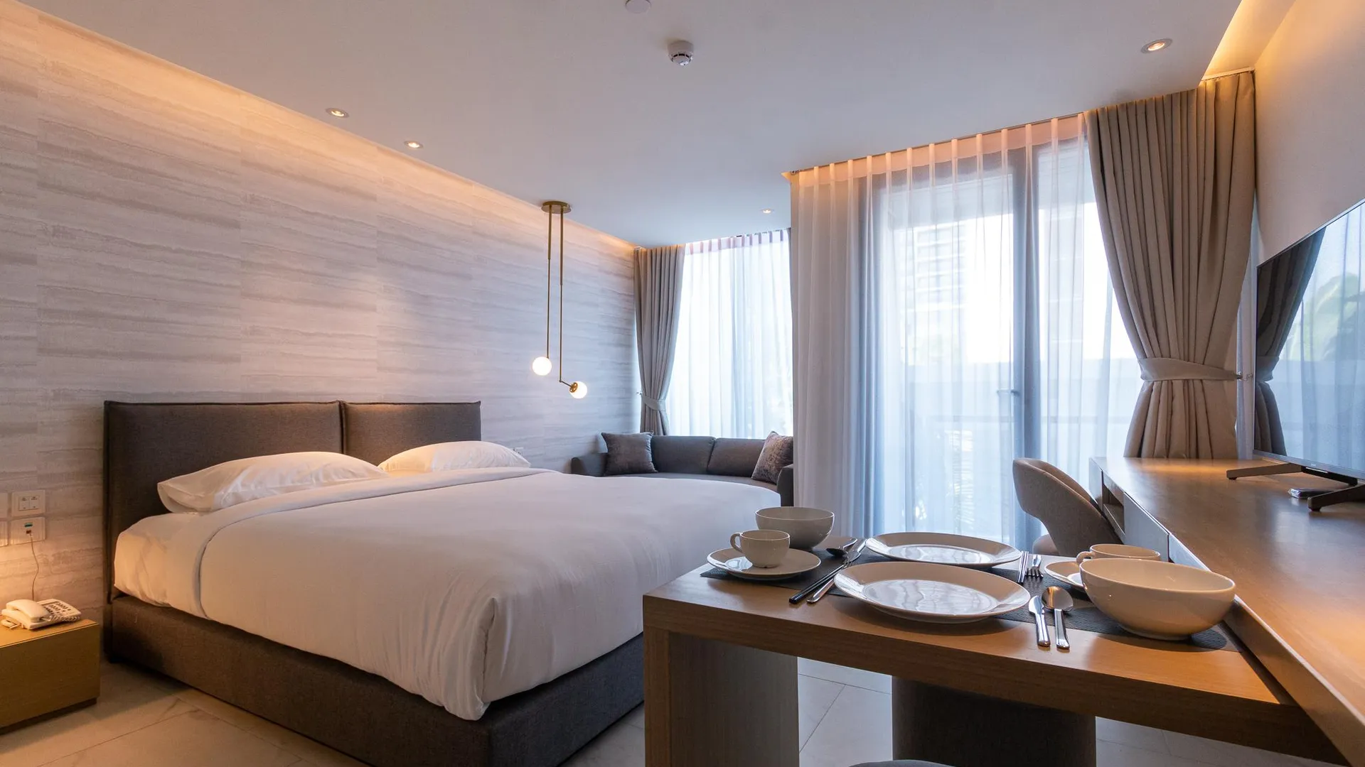 방콕 애슐리 호텔 BKK 3성급 호텔 스위트룸