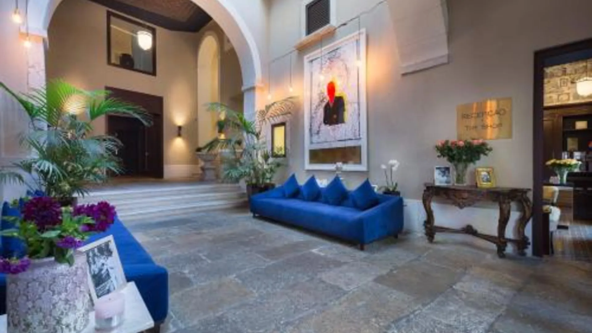 리스본 산티아고 데 알파마 - 부티크 호텔 5성급 호텔 로비