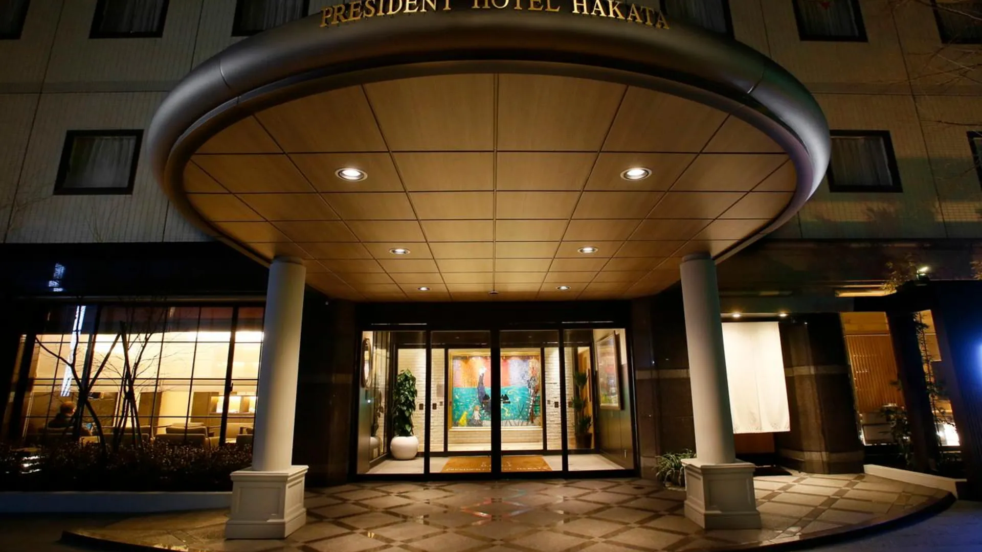 후쿠오카 프레시던트 호텔 하카타 3성급 호텔 수영장