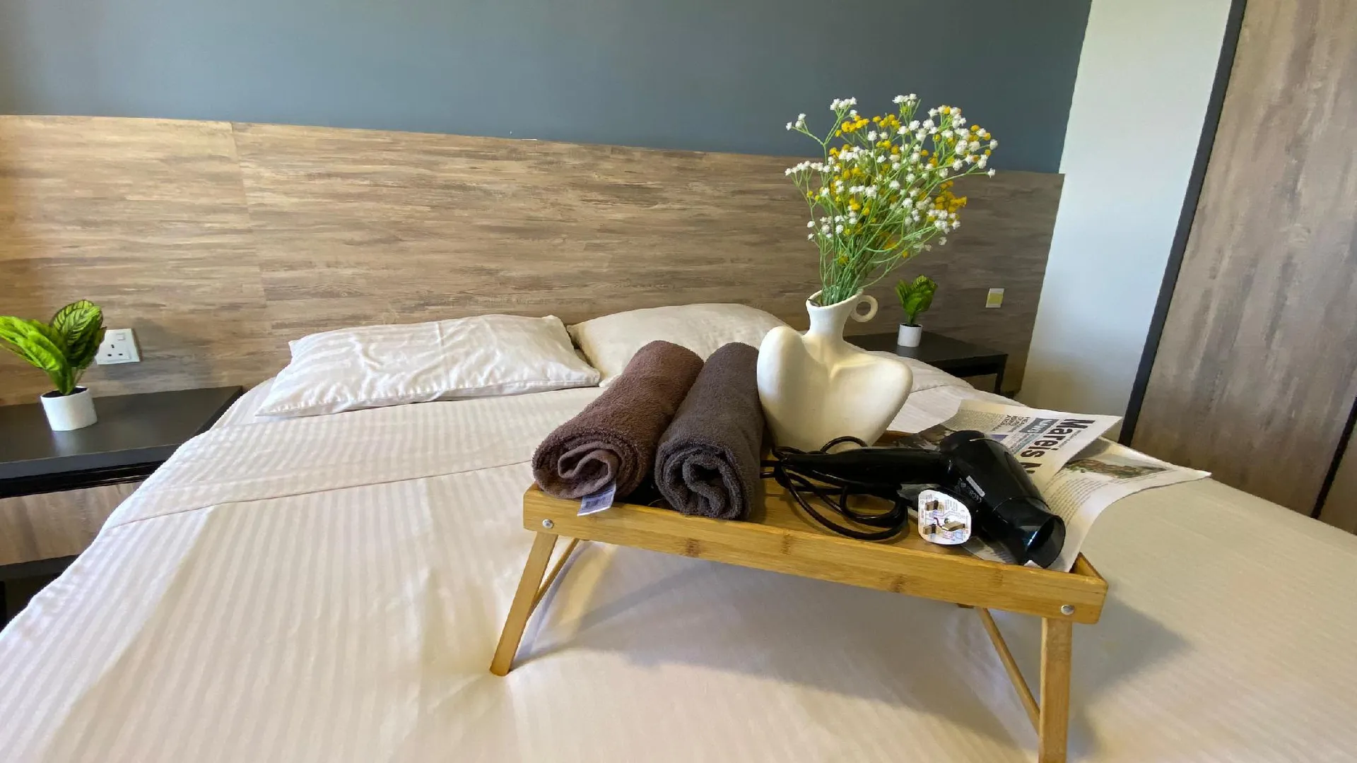 말라카 멜라카 라야의 아파트먼트 (50m², 침실 1개, 프라이빗 욕실 1개) 3성급 싱글룸 객실