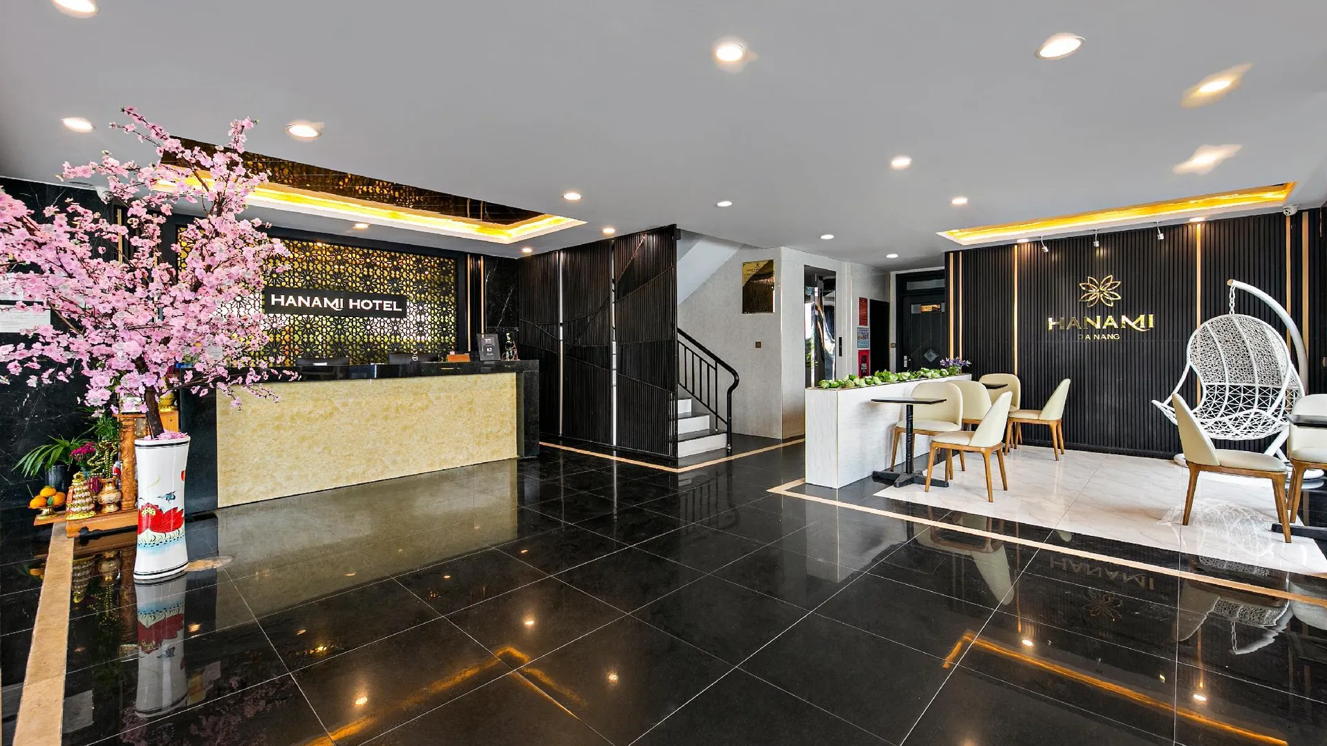 다낭 하나미 호텔 다낭 3성급 호텔 로비