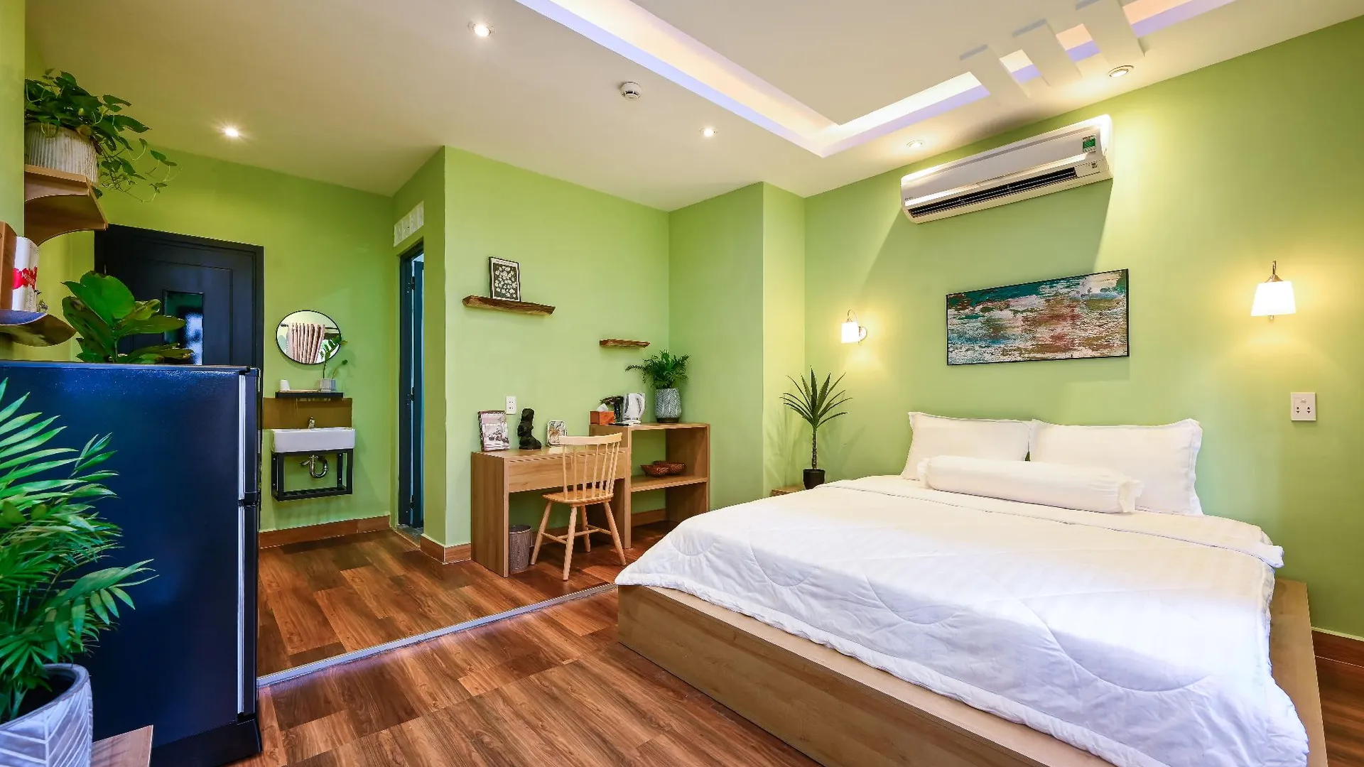 호치민 엘레강트 필 인 - M 앤 A 3성급 호텔 스위트룸