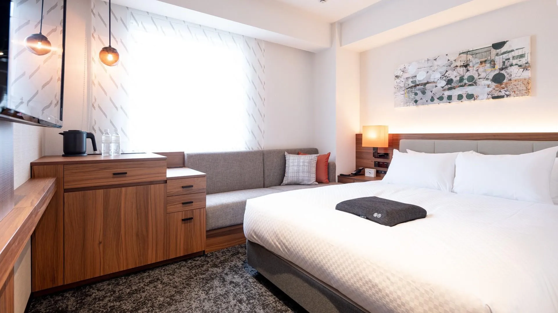 후쿠오카 호텔 포르자 하카타에키 치구시-구치 II 3성급 호텔 스위트룸