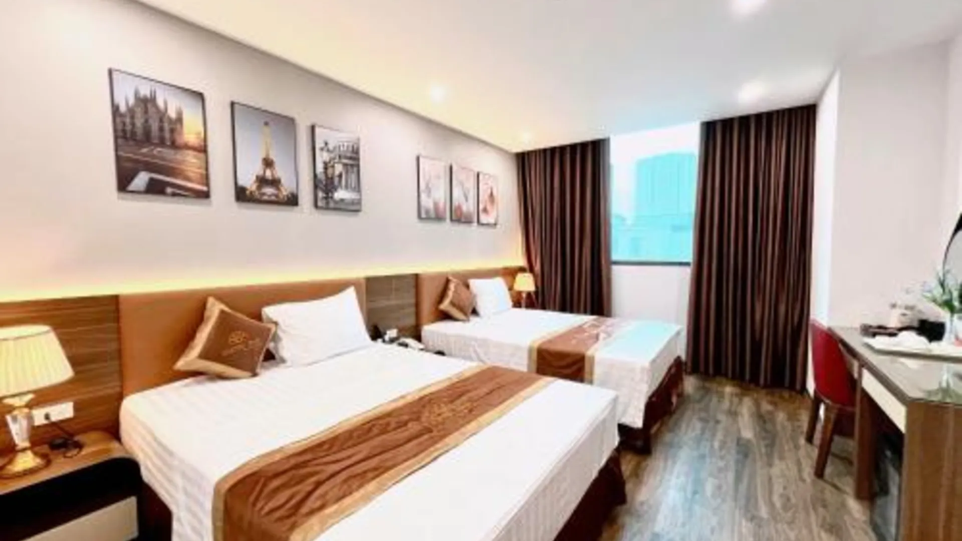 하노이 럭스텔 호텔 떠이호 3성급 호텔 로비