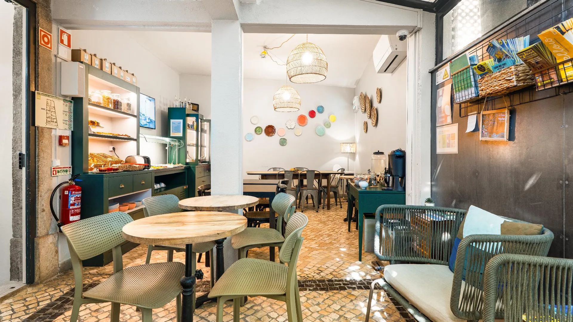 리스본 카사 두 바이후 바이 시아두 3성급 호텔 로비