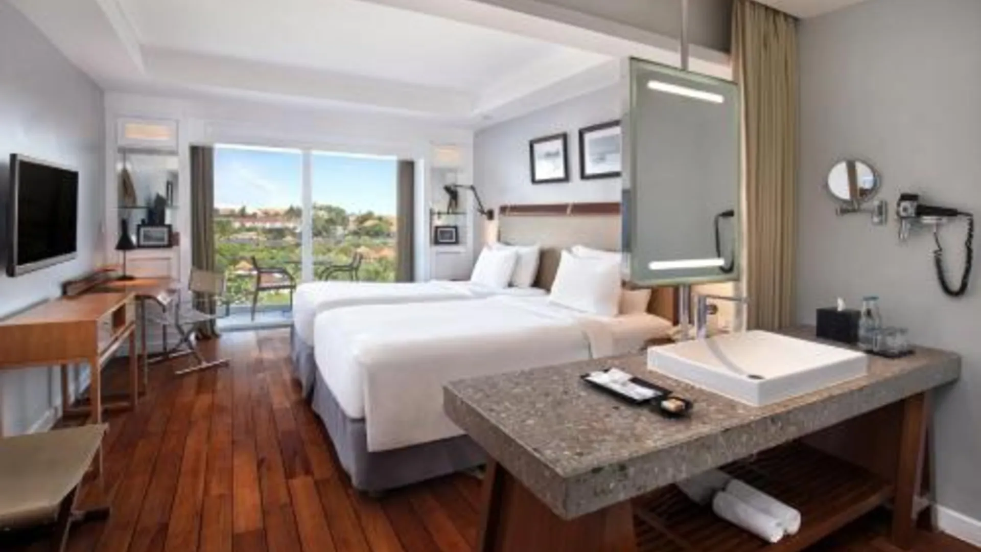 발리 더 쿠타 비치 헤리티지 호텔 발리 - 매니지드 바이 아코르호텔 4성급 호텔 전망