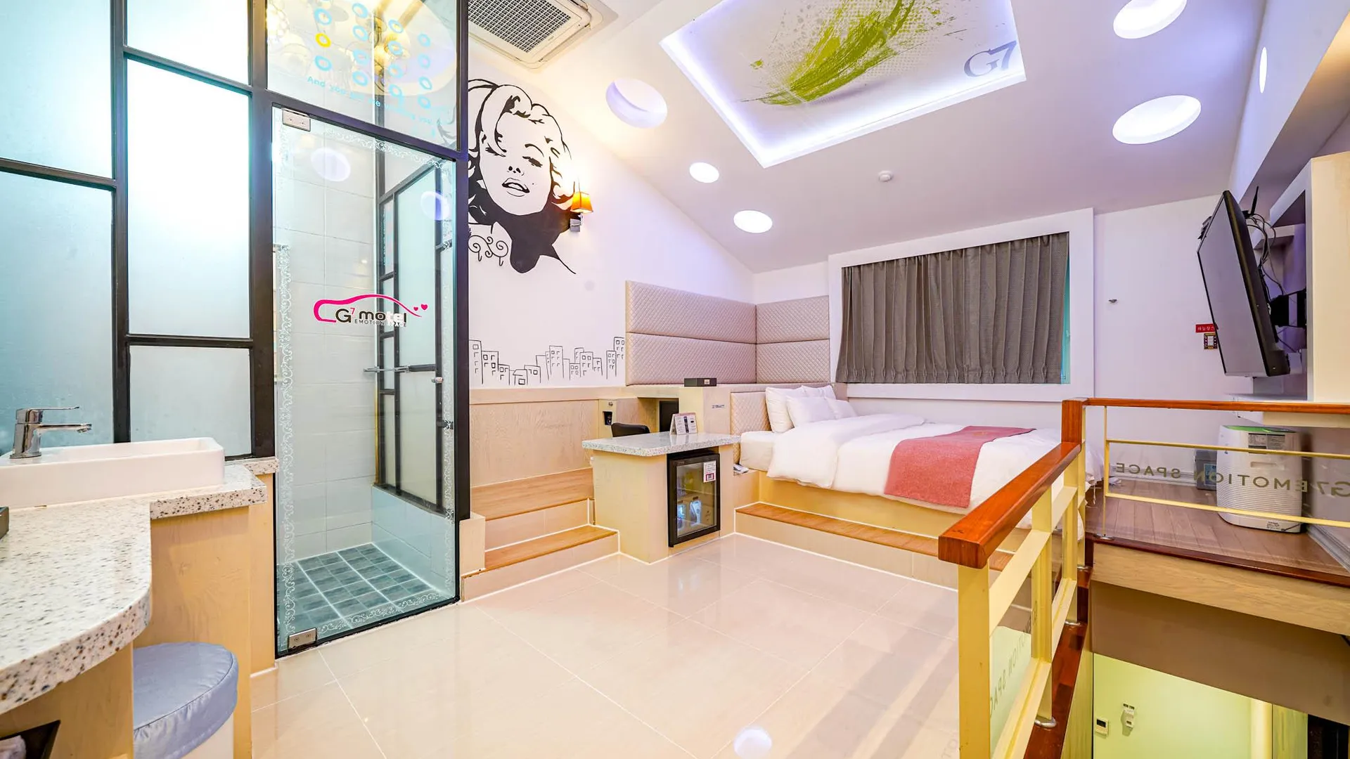 울산 울산 영남알프스 G7 2성급 호텔 레스토랑