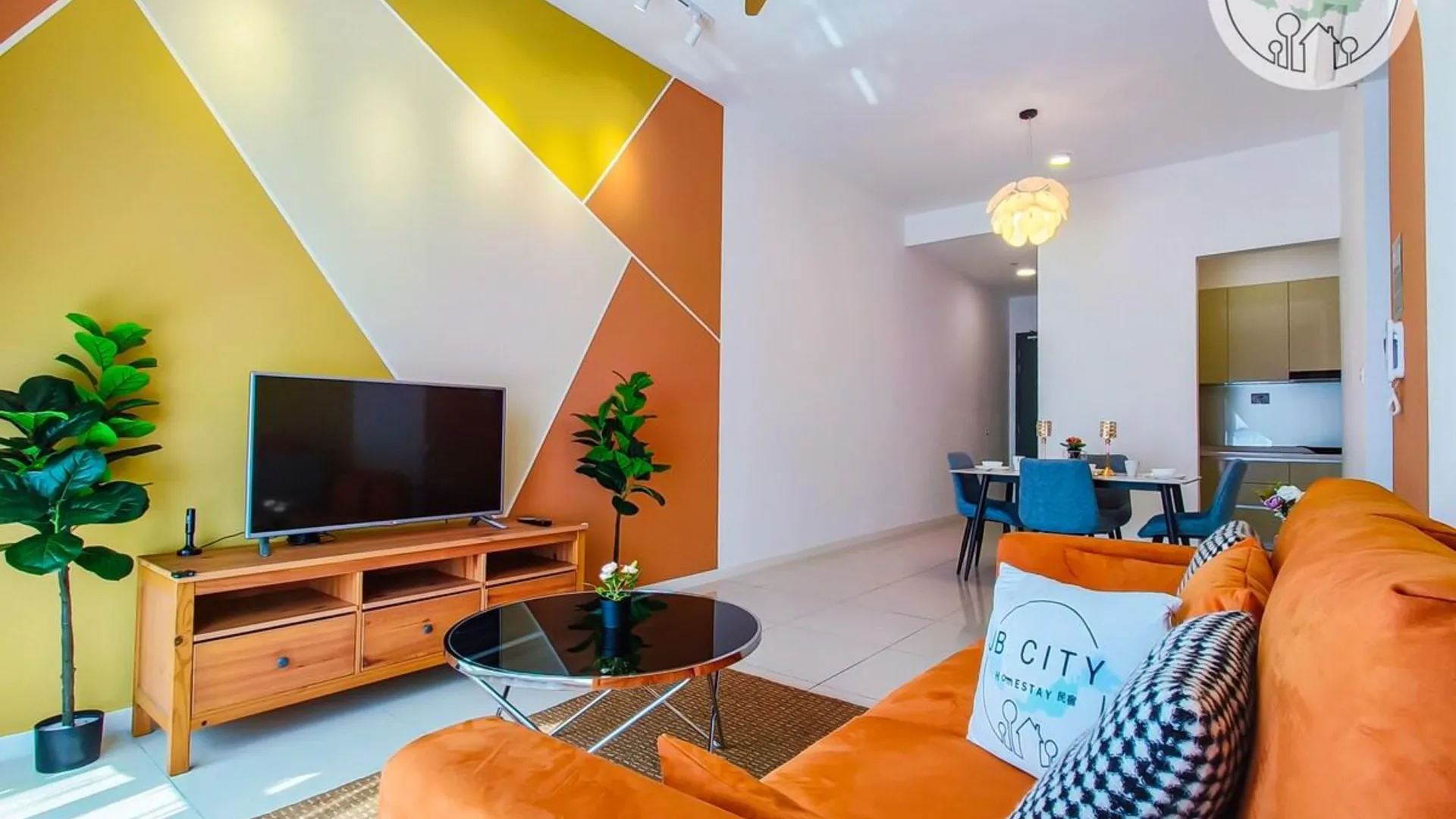 조호바루 / 조호르바루 탐포이의 아파트먼트 (105m², 침실 3개, 프라이빗 욕실 3개) 4성급 싱글룸 객실