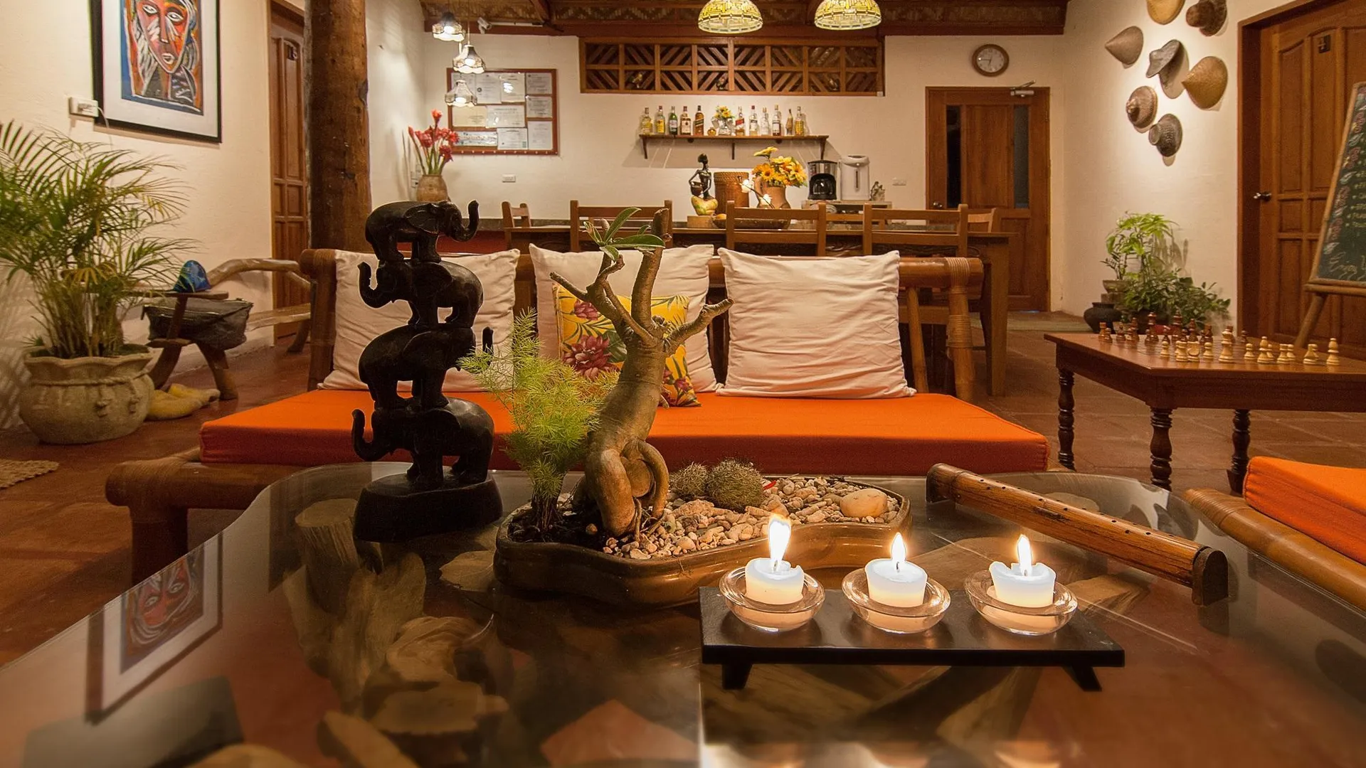 세부 수미시드 로지 1성급 호텔 객실