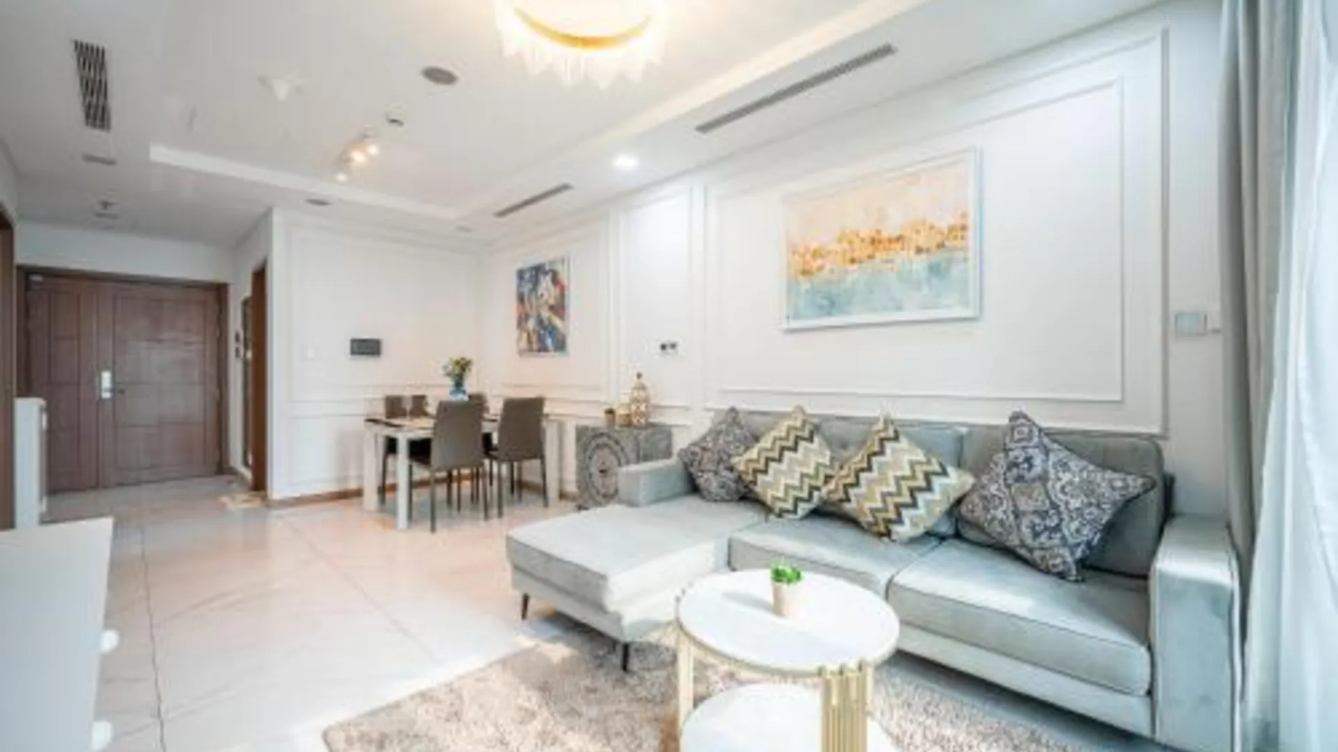 호치민 The Landmark Luxury - Apartment 4성급 게스트하우스 레스토랑