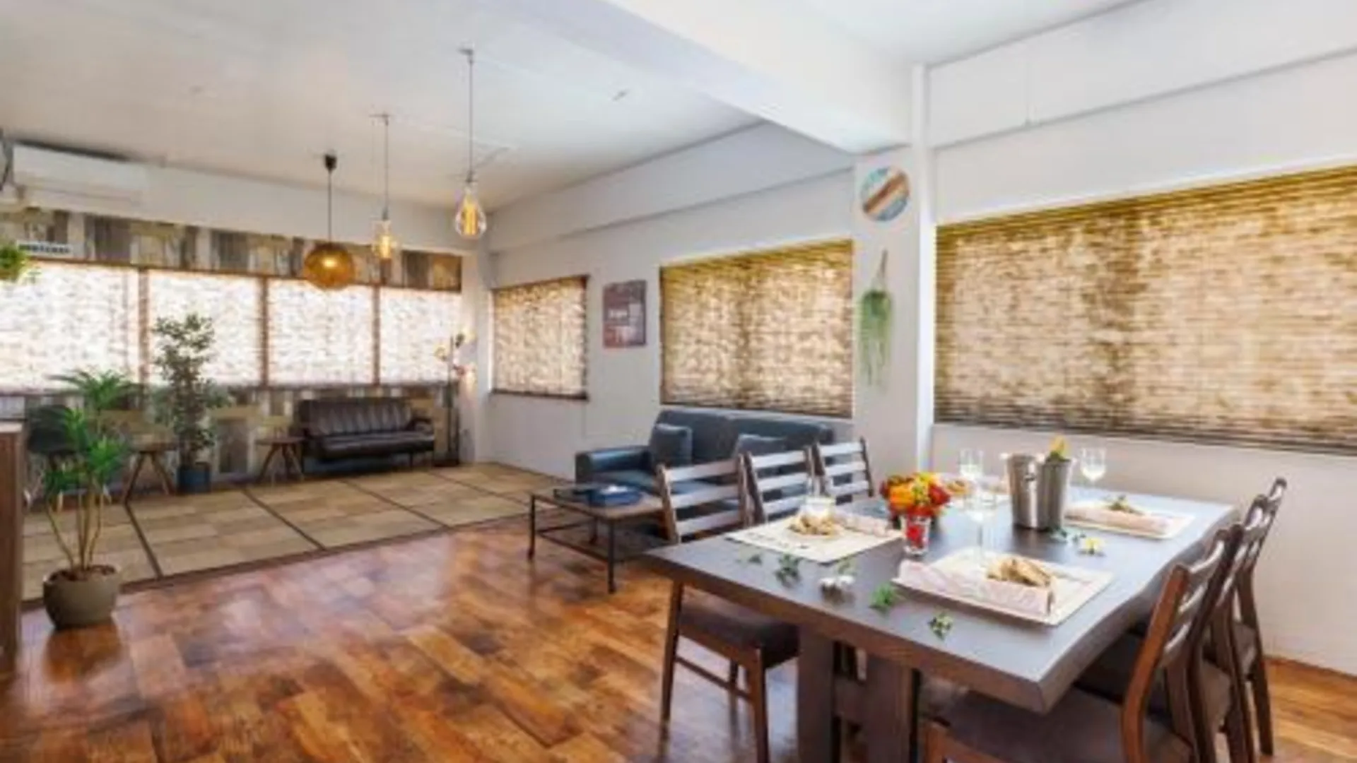 오키나와 본섬 레지덴셜 호텔 나하 미에바시 4성급 게스트하우스 로비