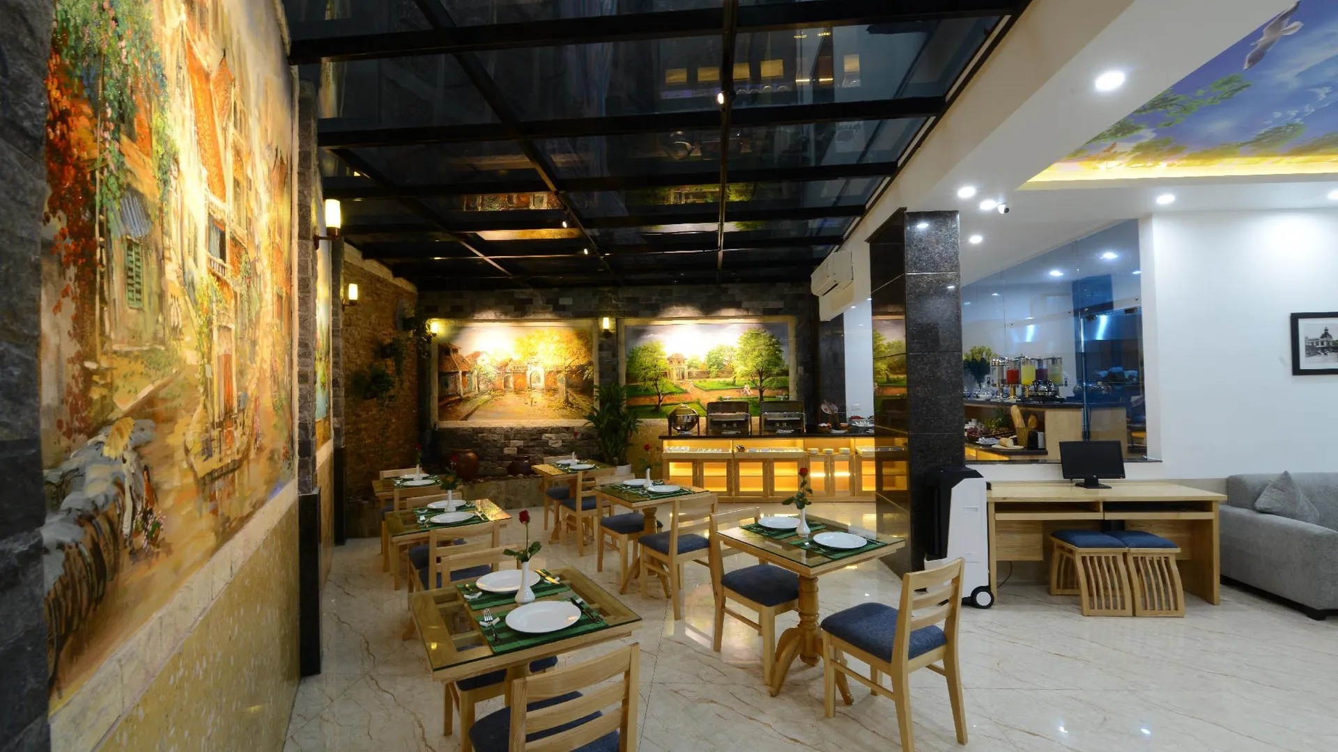 하노이 블루 하노이 인 시티 호텔 3성급 호텔 전망